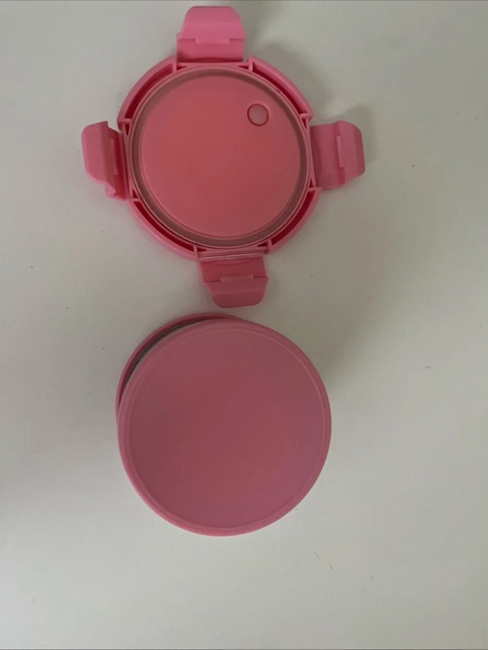 Arctic Zone Thermal Insulated Bowl Pink Lid Rainbow Unicorns Snap Lock Lid